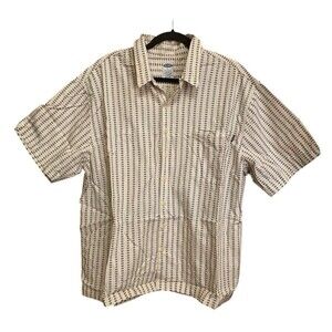 Old Navy Men’s Size XL ~ Short-Sleeve Ambesonne Print Retro 100% Cotton.